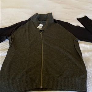 NWT Banana Republic Men’s Merino Cool Zip up